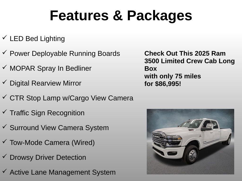 Used 2025 RAM 3500 Limited image 8