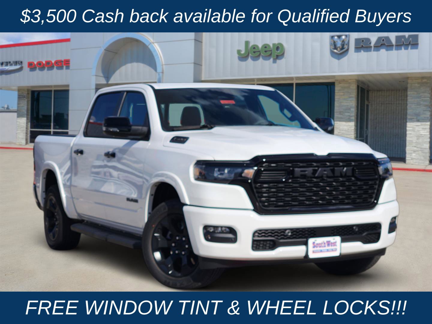 New 2027 RAM 1500 4x4 Crew Cab