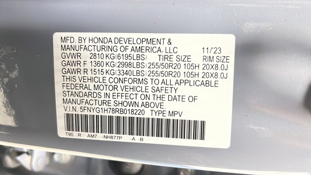 Used 2024 Honda Pilot Touring image 30
