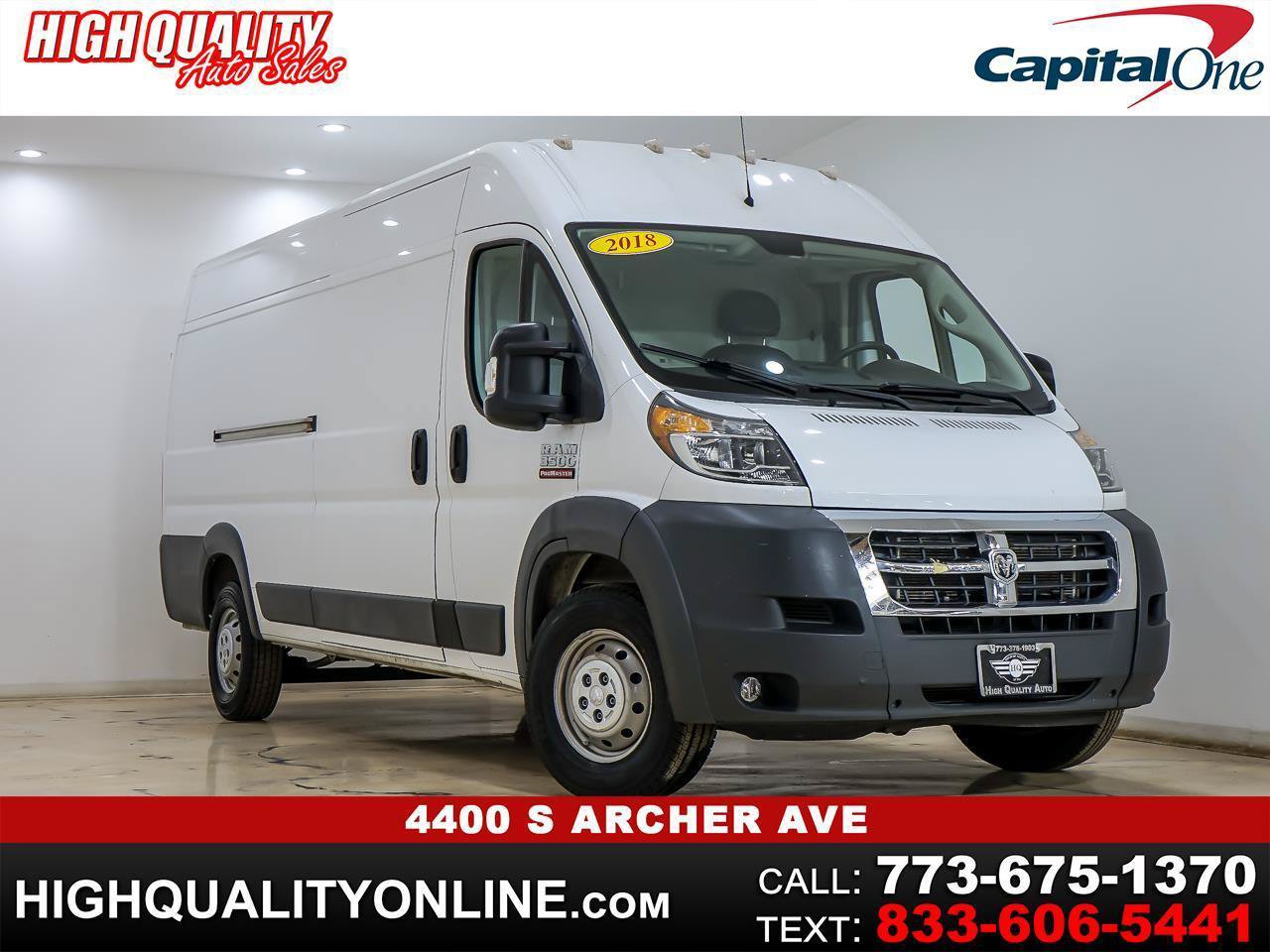 Used 2018 RAM ProMaster 3500 w/ Mopar Trailer Tow Group