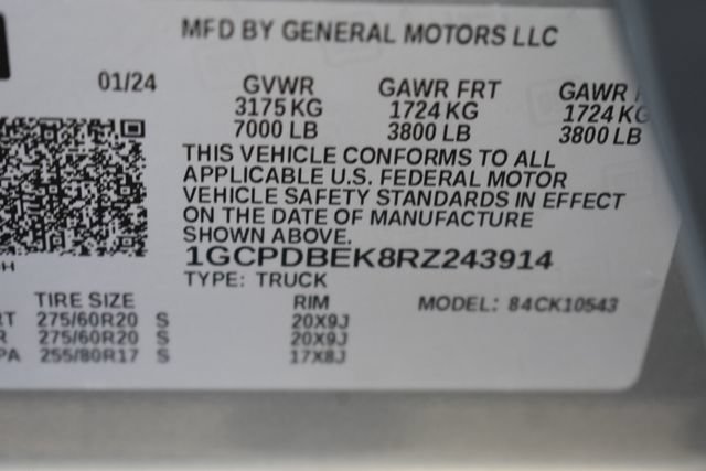 Certified 2024 Chevrolet Silverado 1500 Custom w/ Rally Edition AWD/4WD image 35