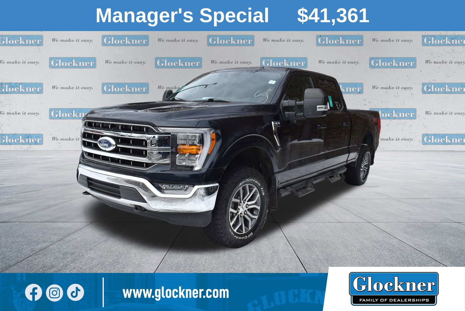 Used 2021 Ford F150 Lariat w/ FX4 Off-Road Package