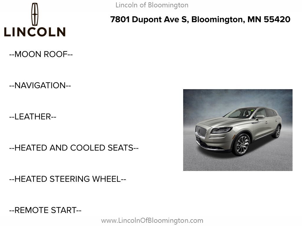 Used 2023 Lincoln Nautilus Reserve AWD/4WD image 5