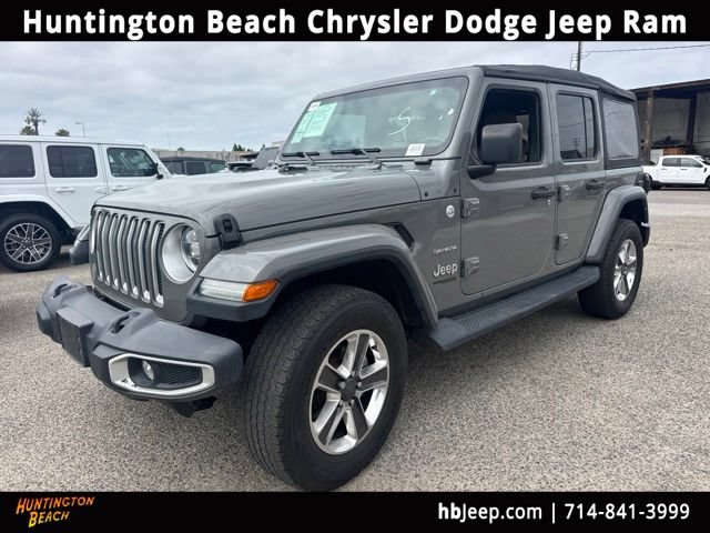 Used 2022 Jeep Wrangler Unlimited Sahara w/ LED Lighting Group
