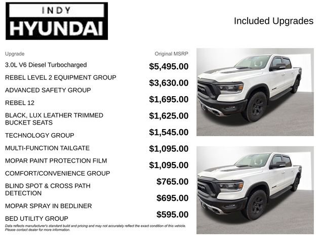 Used 2022 RAM 1500 Rebel w/ Rebel Level 2 Equipment Group image 4