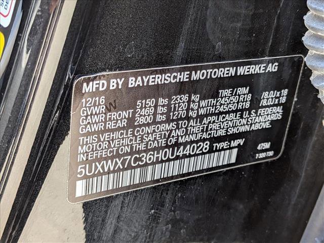 Used 2017 BMW X3 xDrive35i AWD/4WD image 26