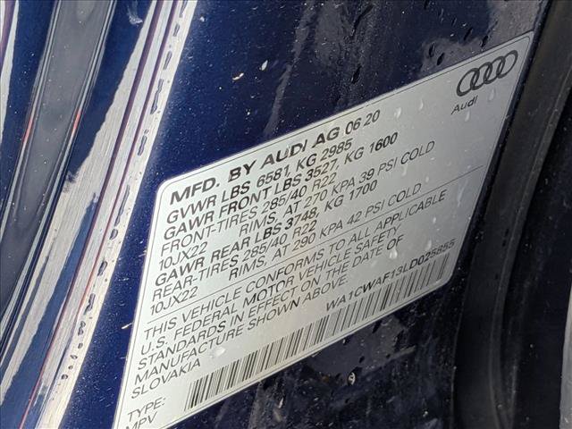Used 2020 Audi SQ8 Prestige AWD/4WD image 26