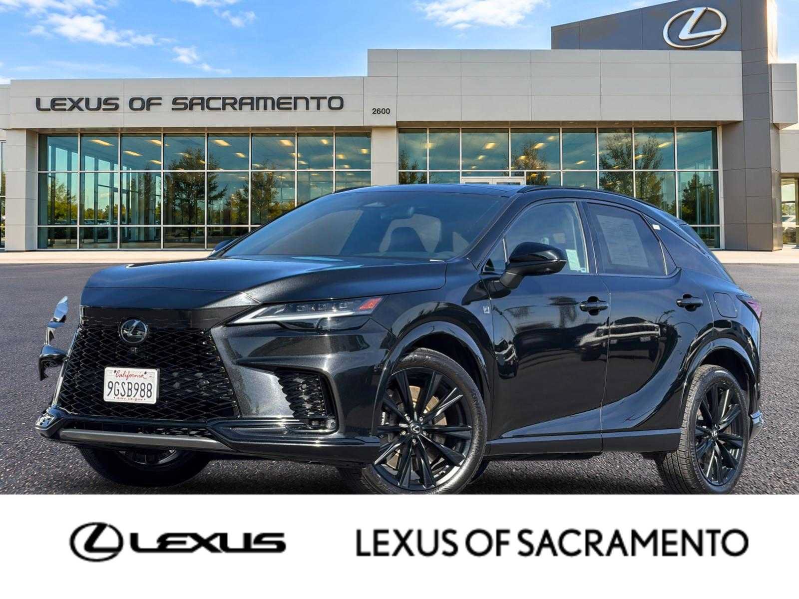 Certified 2023 Lexus RX 500h F Sport w/ Cold Area Package