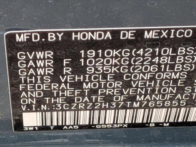 New 2026 Honda HR-V LX image 16