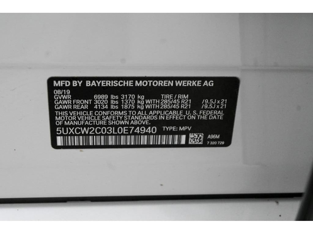 Used 2020 BMW X7 xDrive40i w/ Premium Package image 64