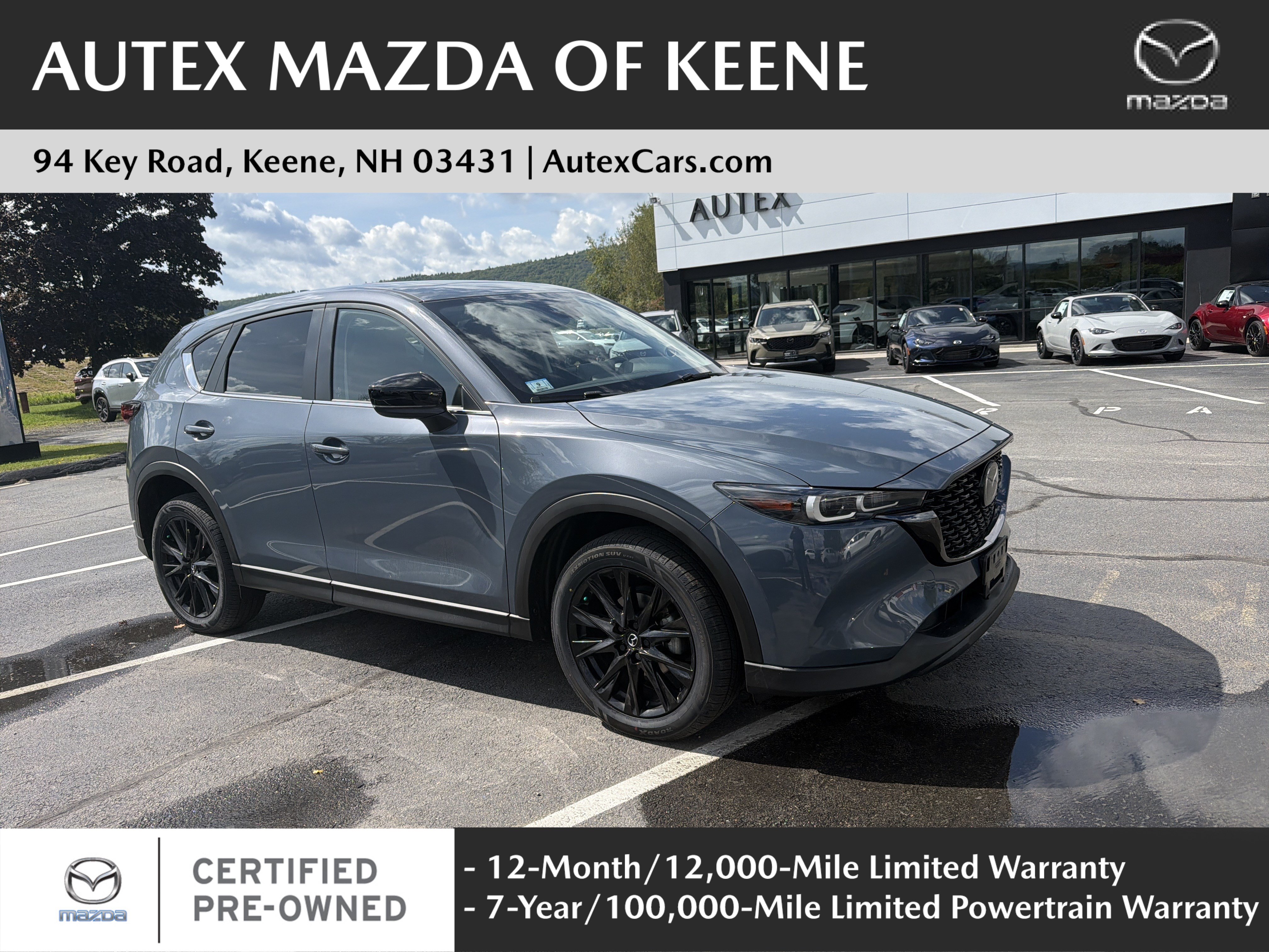 Certified 2023 MAZDA CX-5 Carbon Edition