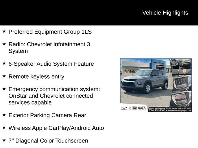 Certified 2023 Chevrolet TrailBlazer LS FWD image 4