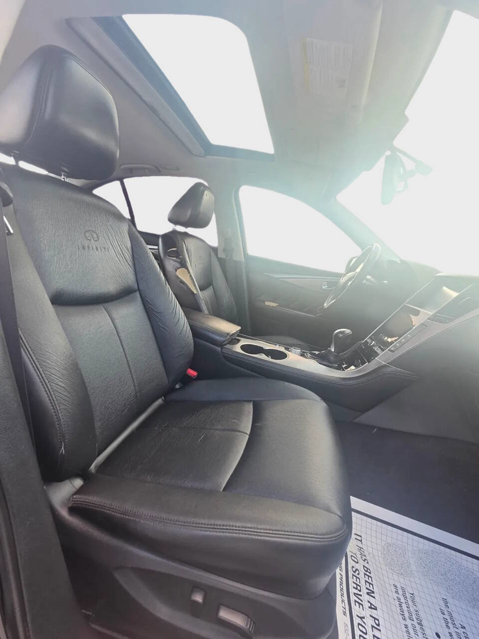 Used 2014 INFINITI Q50 Premium w/ Navigation Package RWD image 12