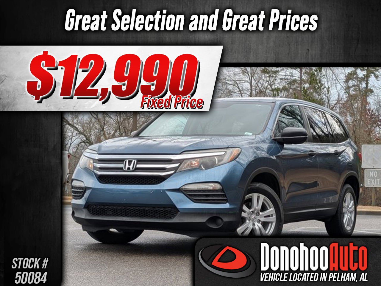 Used 2016 Honda Pilot LX image 1