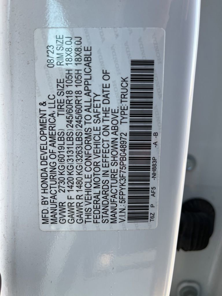 Used 2023 Honda Ridgeline RTL-E image 11