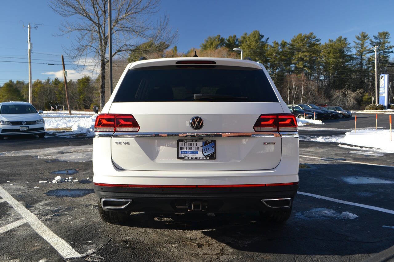 Used 2021 Volkswagen Atlas SE w/ Towing Package image 9