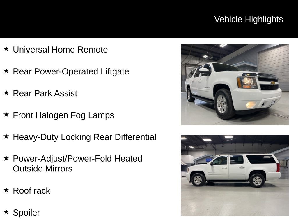 Used 2012 Chevrolet Suburban LT w/ Luxury Package AWD/4WD image 4
