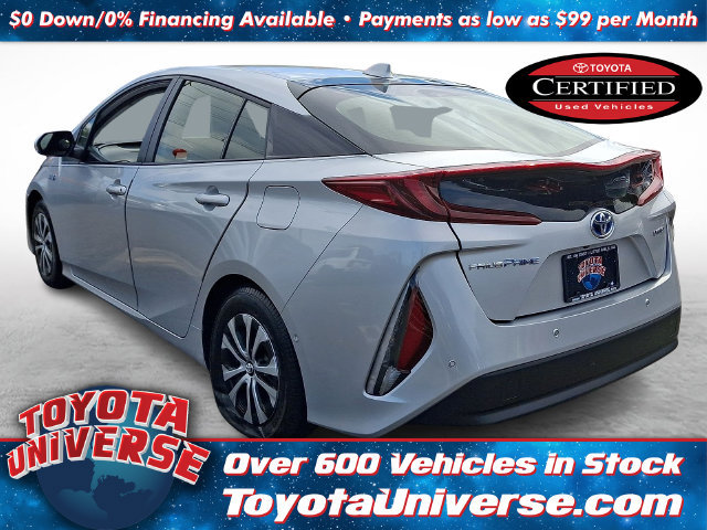 Certified 2021 Toyota Prius Prime Limited w/ Carpet Mat Package (TMS) FWD image 3
