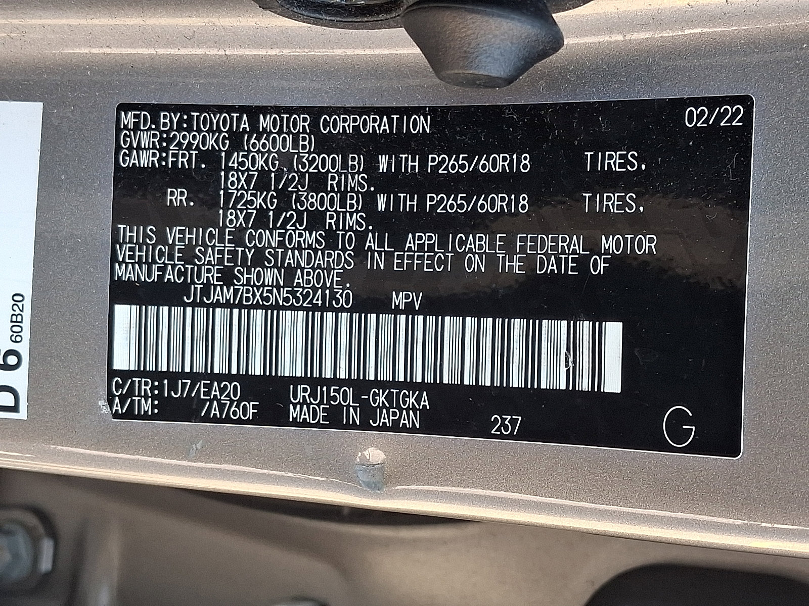 Certified 2022 Lexus GX 460 Premium w/ Premium Plus Package image 29