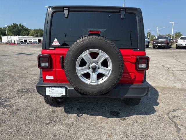Used 2021 Jeep Wrangler Unlimited Sport image 4
