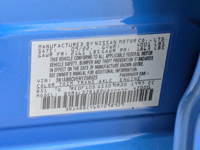 Used 2022 Nissan Sentra SV w/ Trunk Package image 29