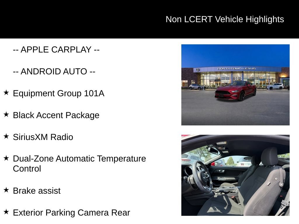 Used 2019 Ford Mustang Coupe w/ Equipment Group 101A RWD image 27