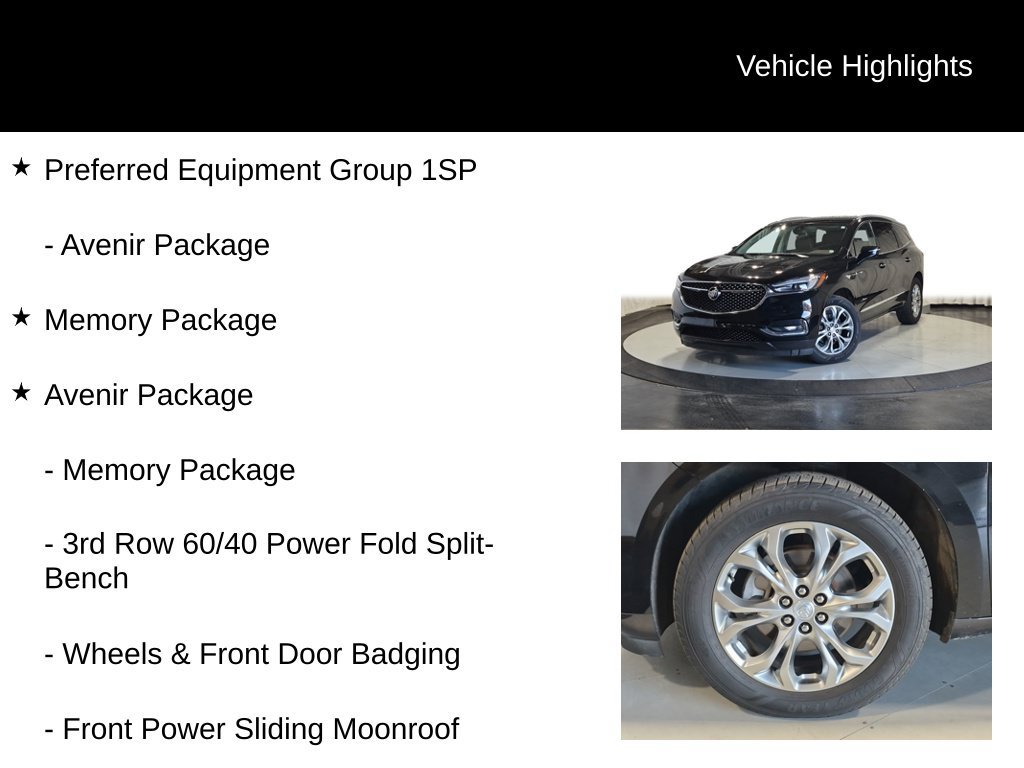 Used 2018 Buick Enclave Avenir w/ Trailering Package AWD/4WD image 7
