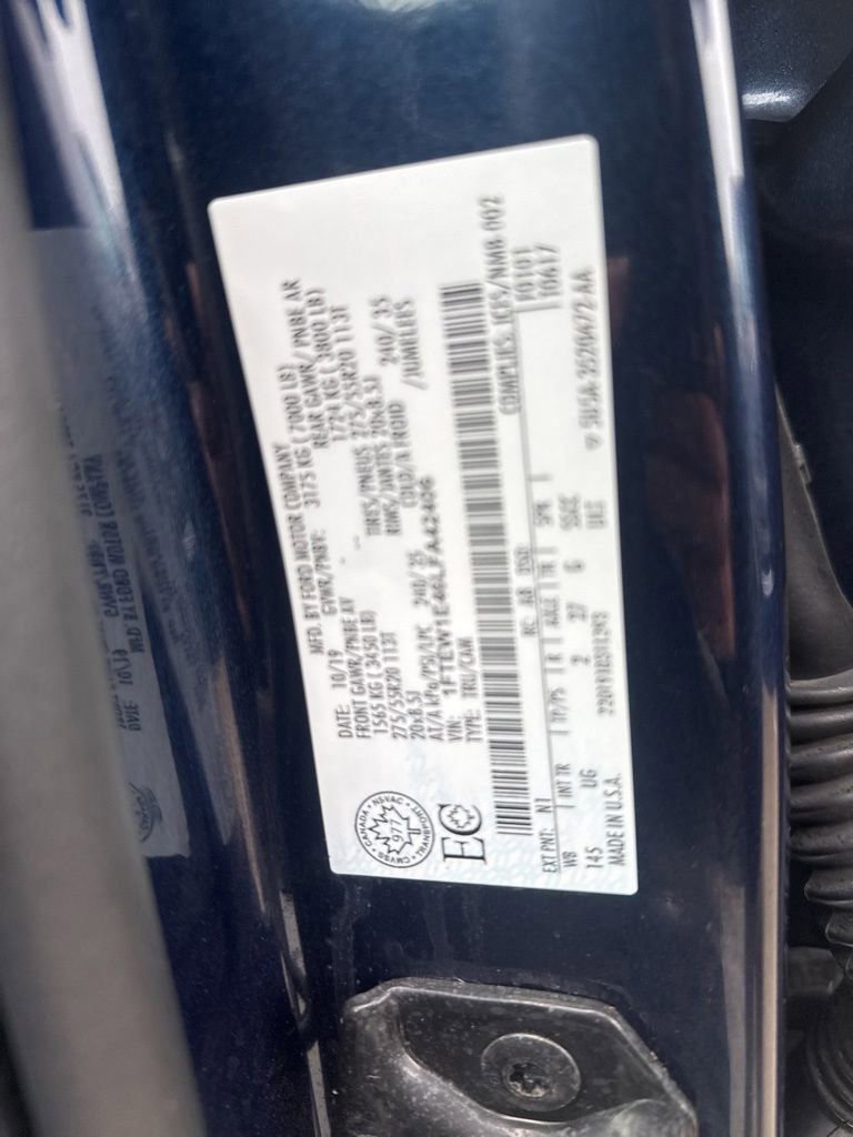 Certified 2020 Ford F150 XLT w/ Equipment Group 302A Luxury image 52