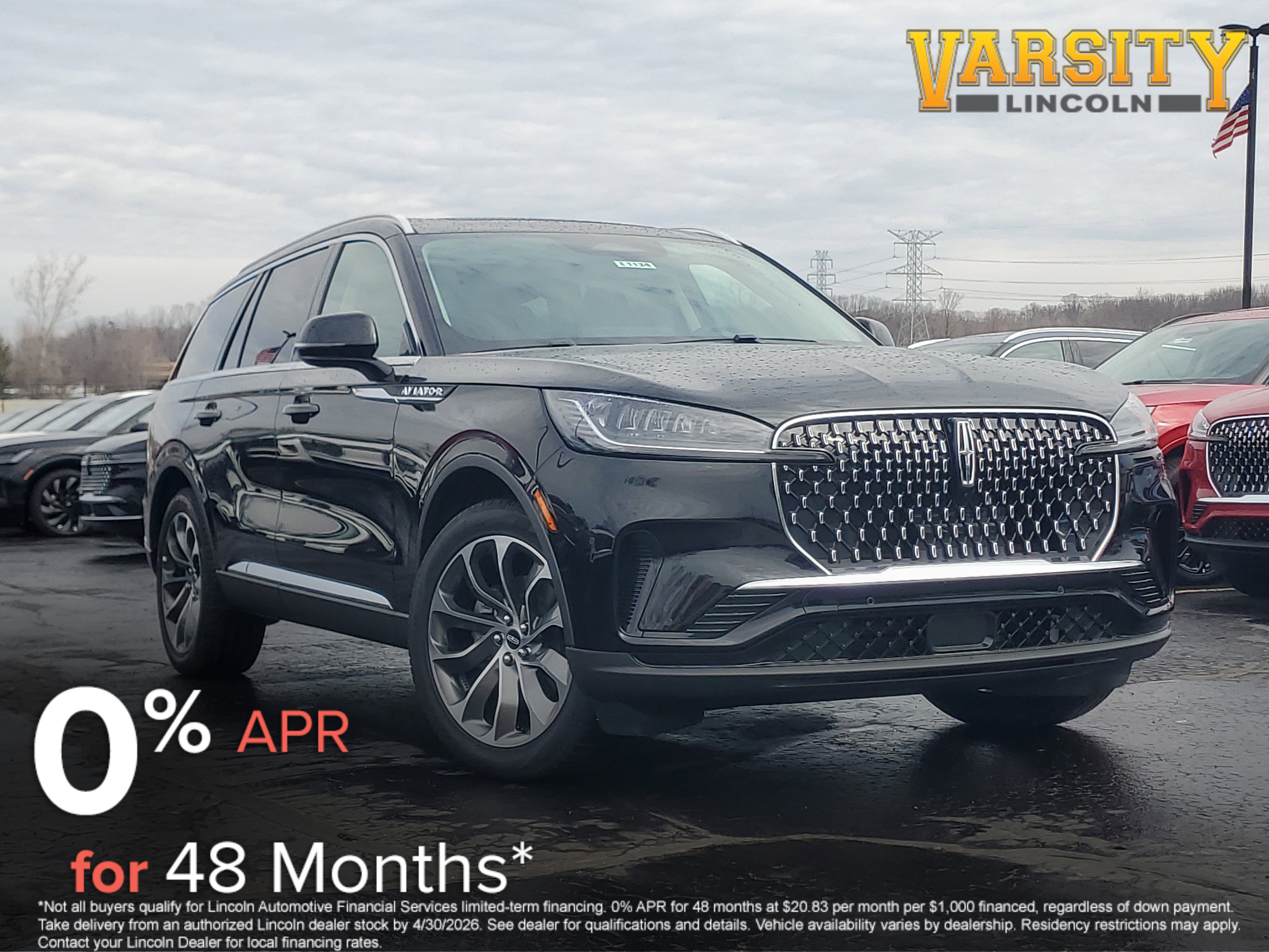 New 2026 Lincoln Aviator AWD