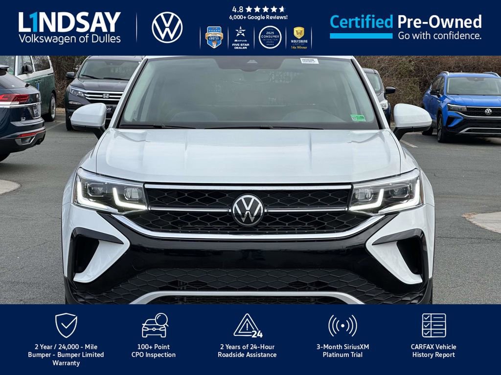 Certified 2023 Volkswagen Taos SEL image 2