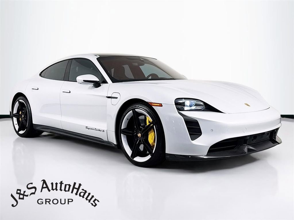Used 2021 Porsche Taycan Turbo S image 1