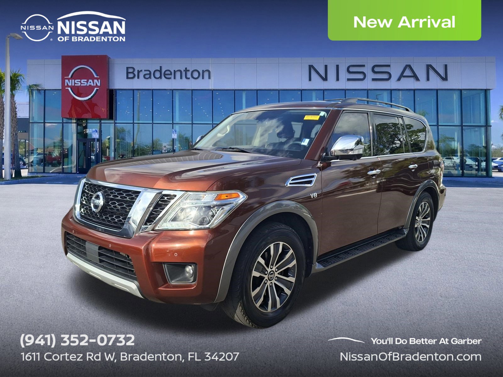 Used 2018 Nissan Armada SL w/ Premium Package RWD image 1