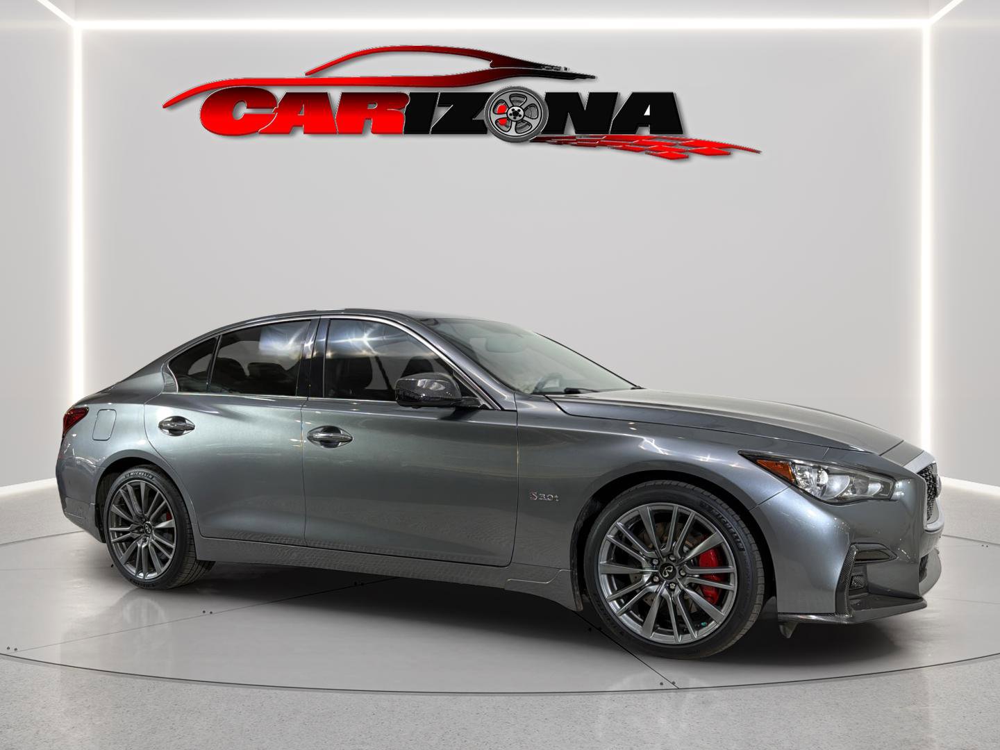 Used 2020 INFINITI Q50 Red Sport 400 image 13