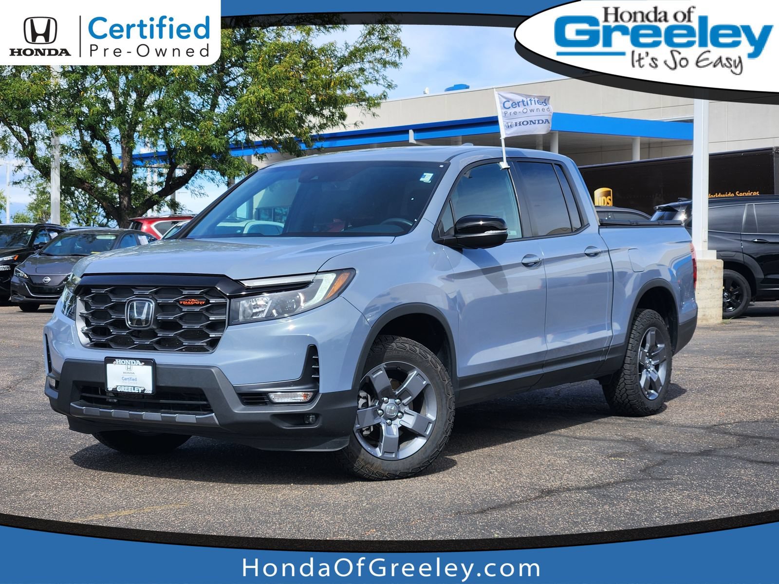 Certified 2025 Honda Ridgeline TrailSport