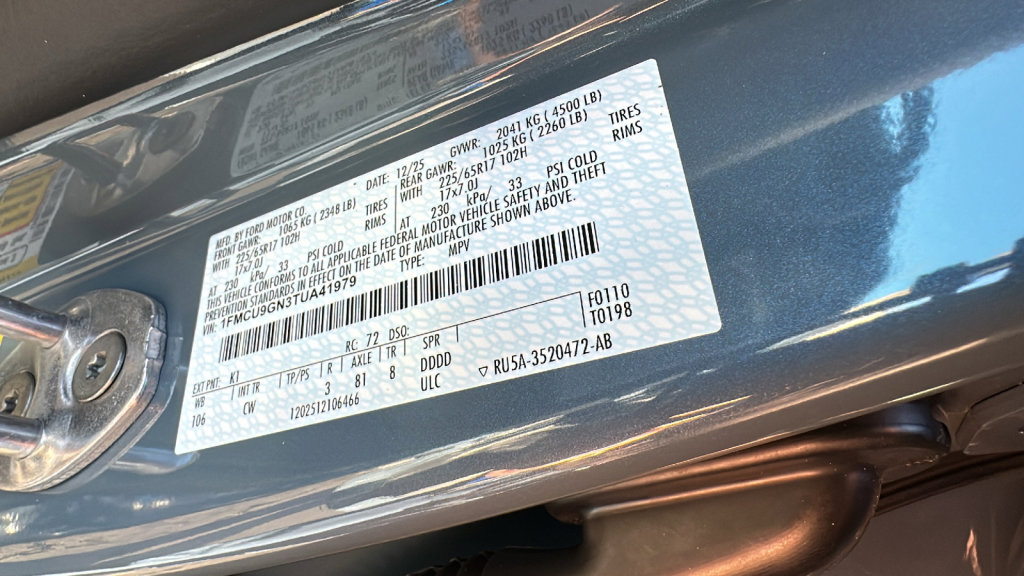 New 2026 Ford Escape Active w/ Cold Weather Package image 30