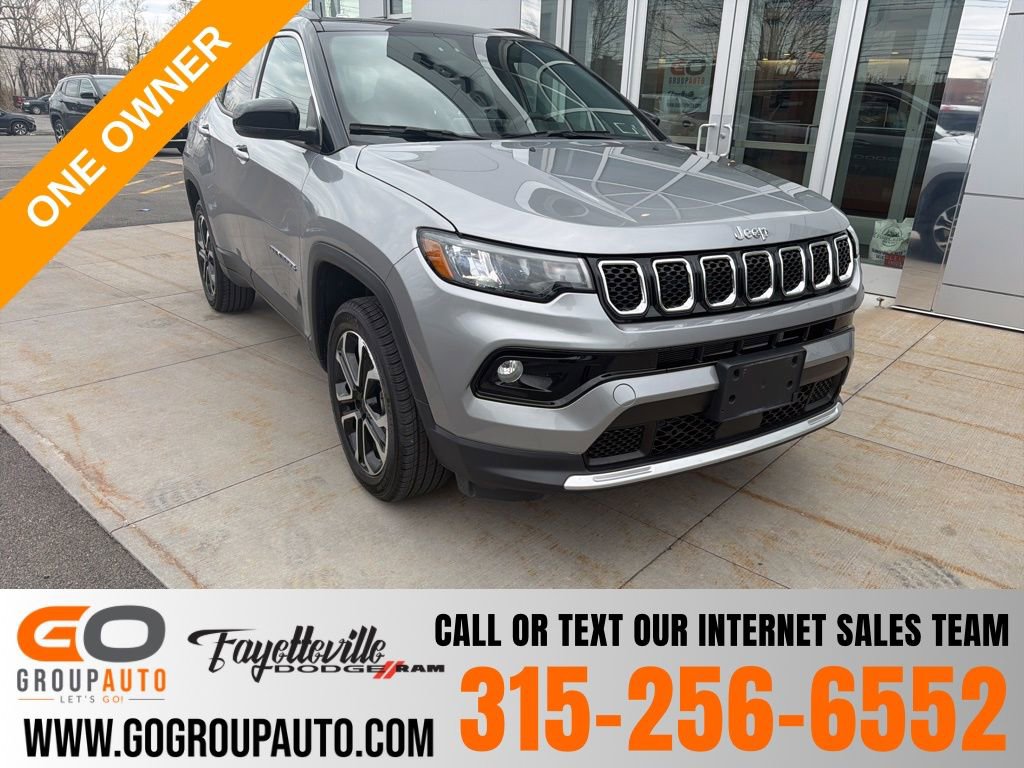 Used 2023 Jeep Compass Limited w/ Sun and Sound Group