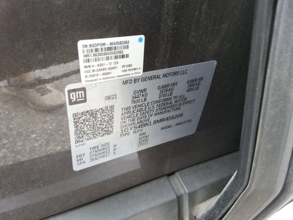 Certified 2021 Cadillac Escalade Premium Luxury AWD/4WD image 43