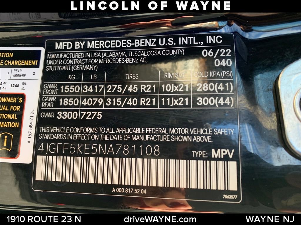 Used 2022 Mercedes-Benz GLS 450 4MATIC image 28