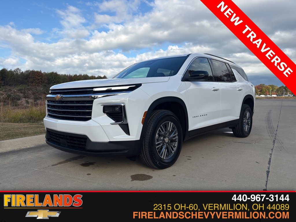 New 2026 Chevrolet Traverse LT w/ LPO, Floor Liner Package
