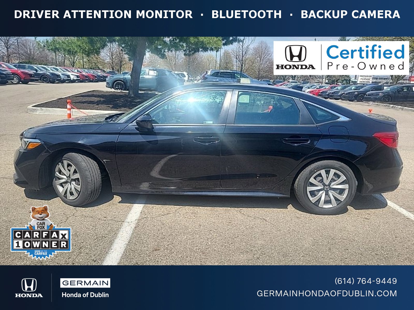 Certified 2023 Honda Civic LX