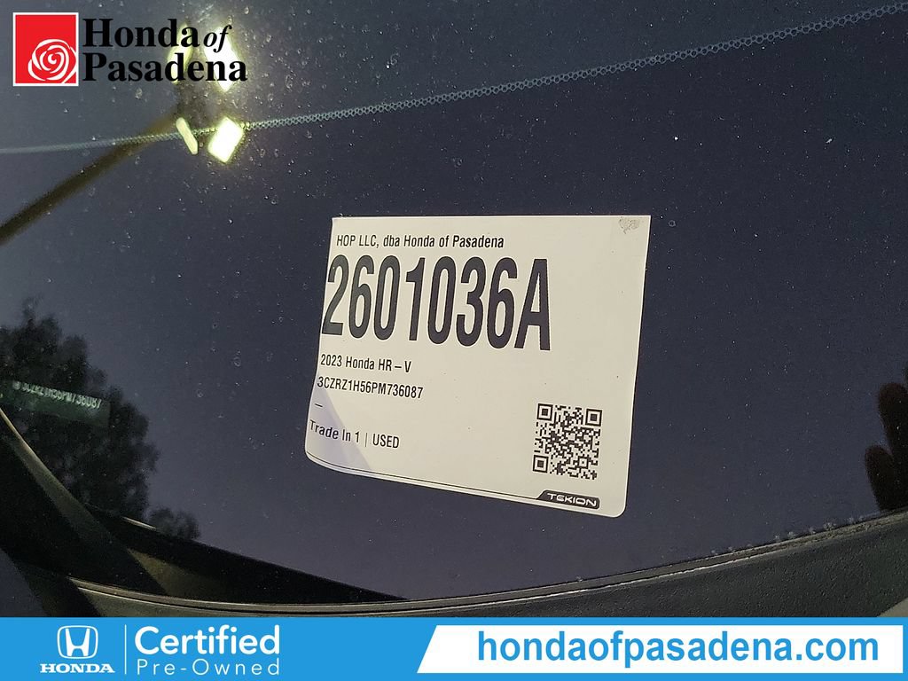 Certified 2023 Honda HR-V Sport image 33