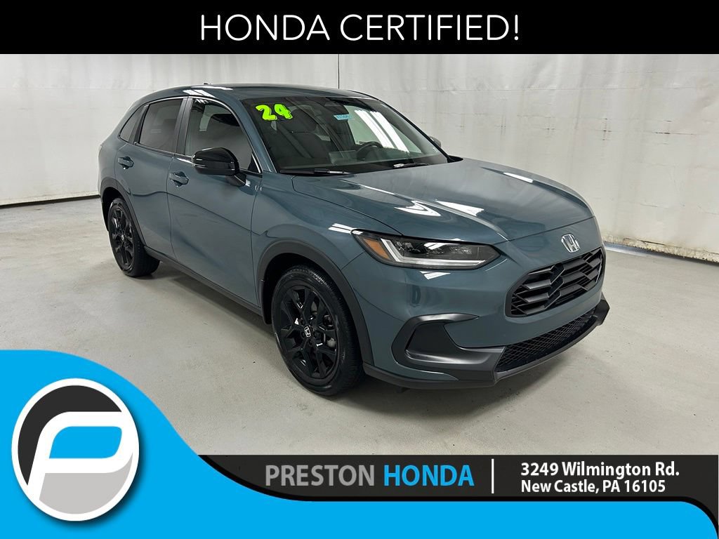 Certified 2024 Honda HR-V Sport image 1