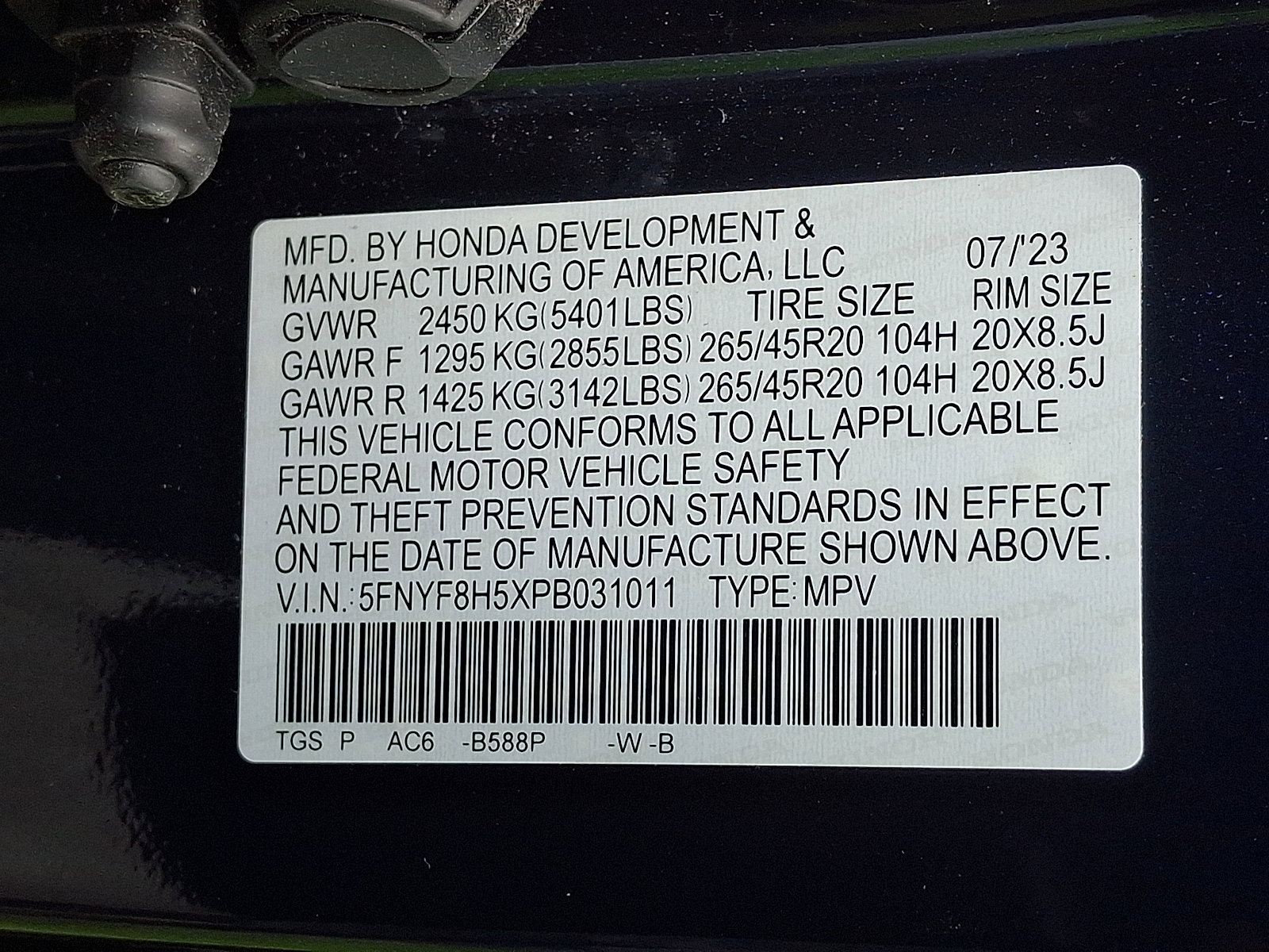 Used 2023 Honda Passport EX-L image 28