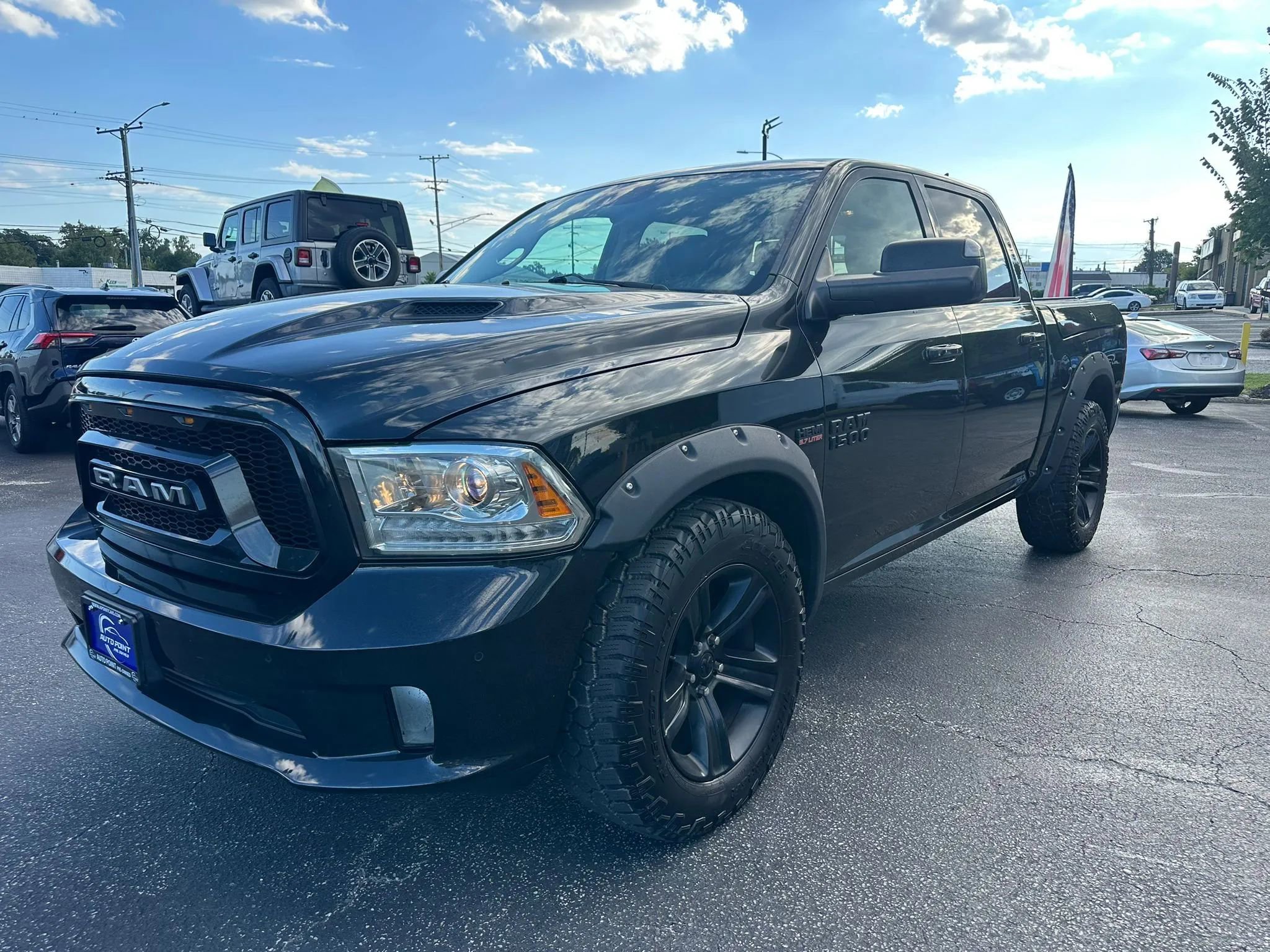 Used 2015 RAM 1500 Sport w/ Black Ram 1500 Sport Group