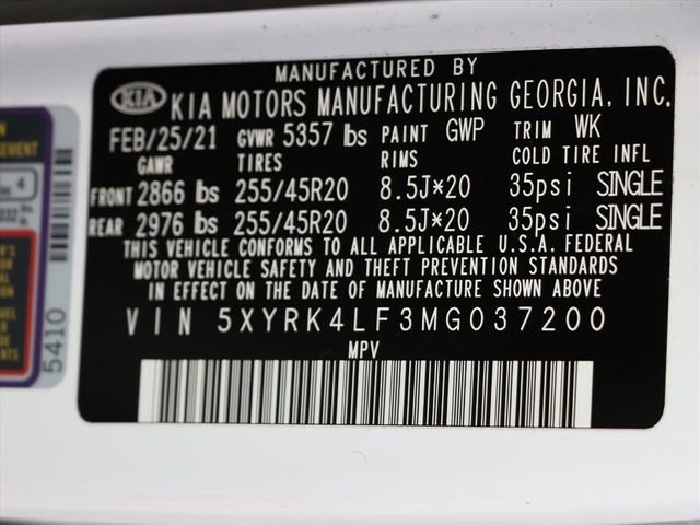 Used 2021 Kia Sorento SX image 31