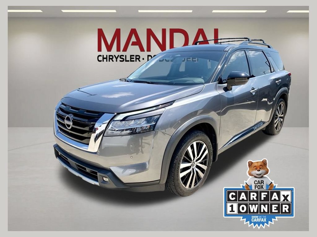 Used 2023 Nissan Pathfinder Platinum w/ Cargo Package FWD image 1