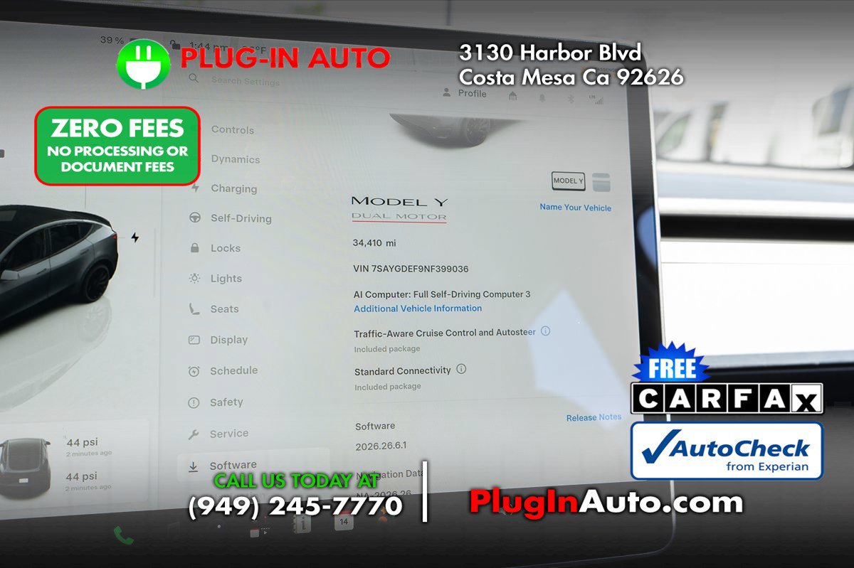 Used 2022 Tesla Model Y Performance AWD/4WD image 31