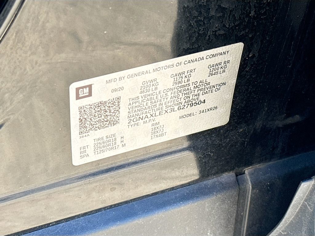 Used 2020 Chevrolet Equinox LT image 29