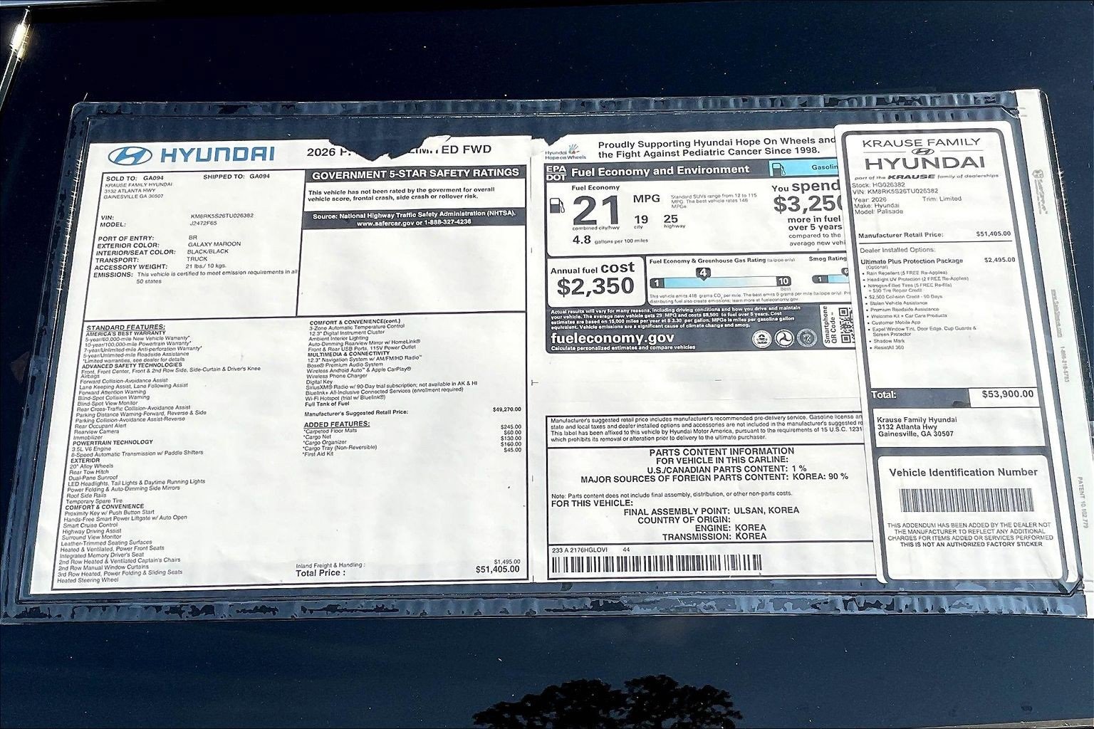 New 2026 Hyundai Palisade Limited image 14