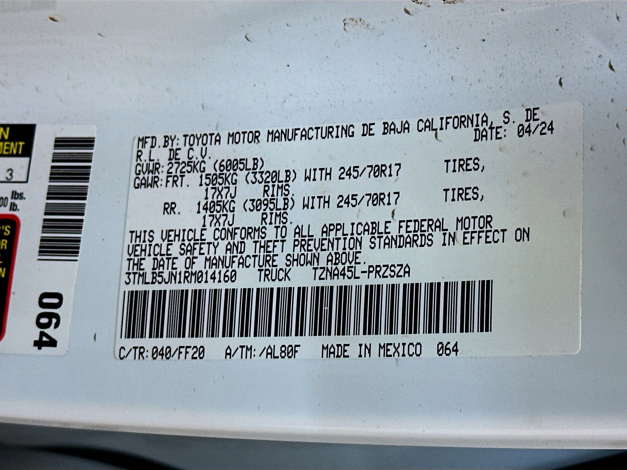 Used 2024 Toyota Tacoma SR5 image 12